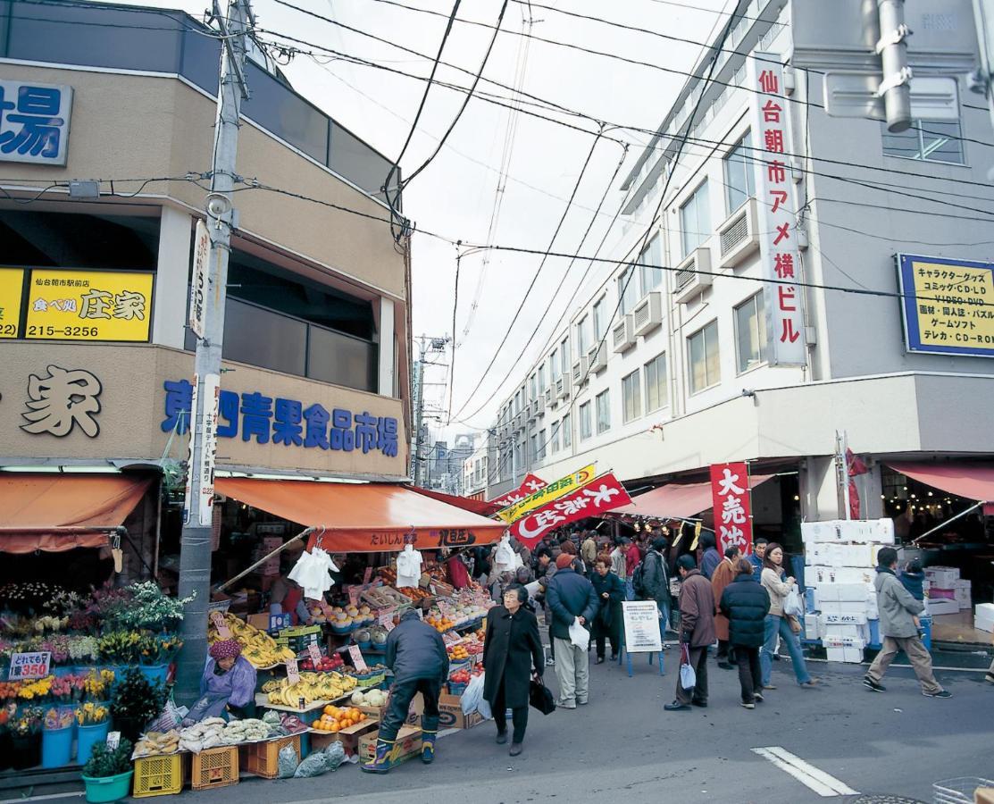Hotel Central Sendai Exterior foto